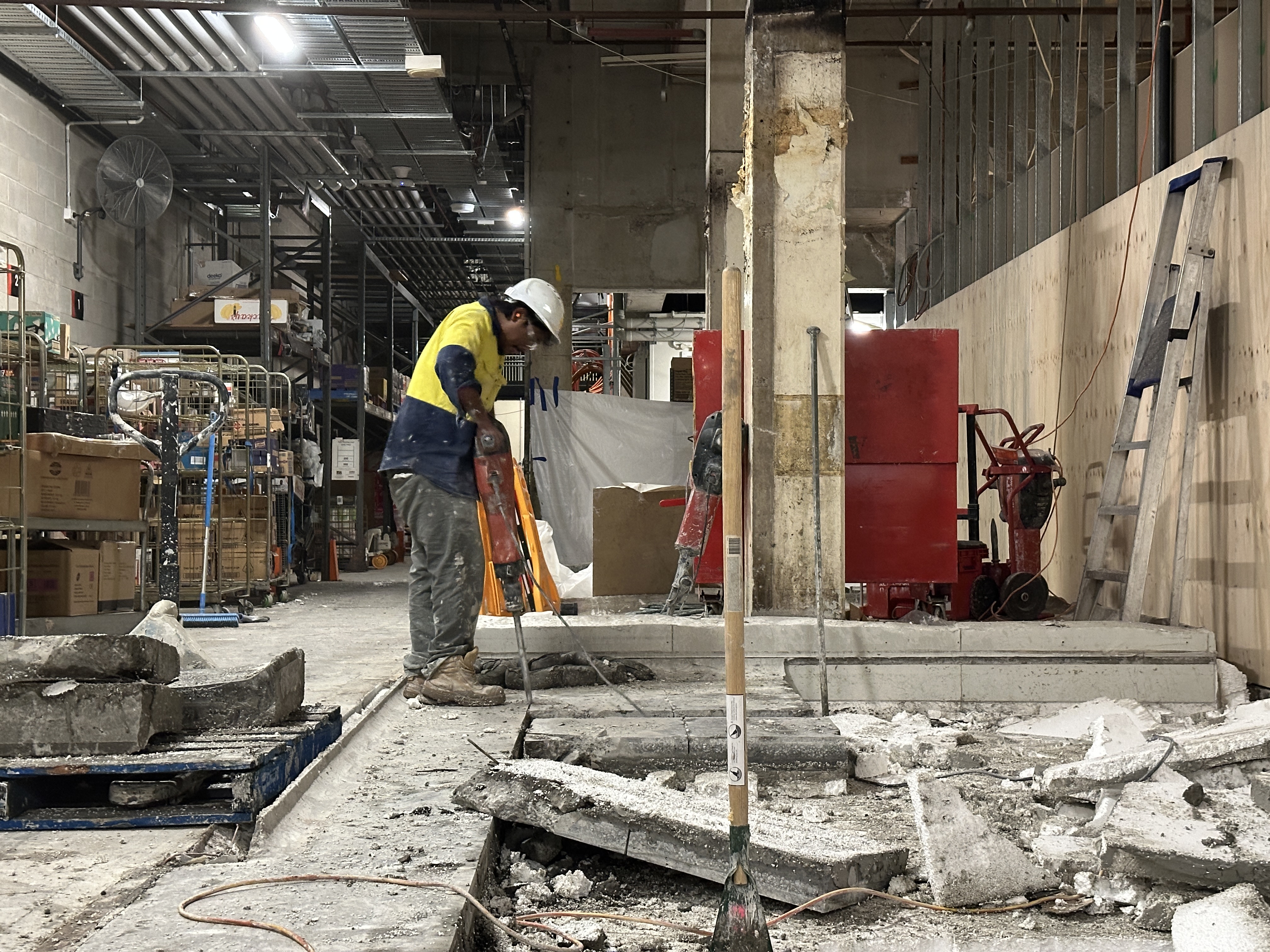 OneNull Demolition crew on a North Queensland job site