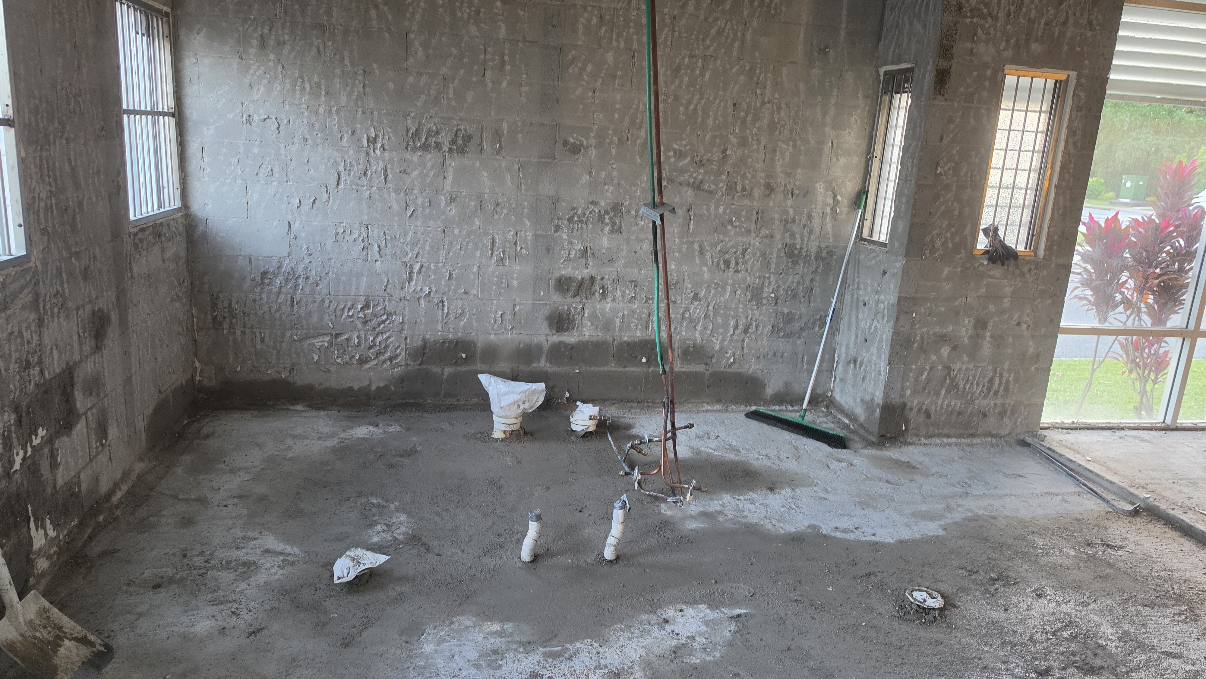 Cleared interior, Mackay