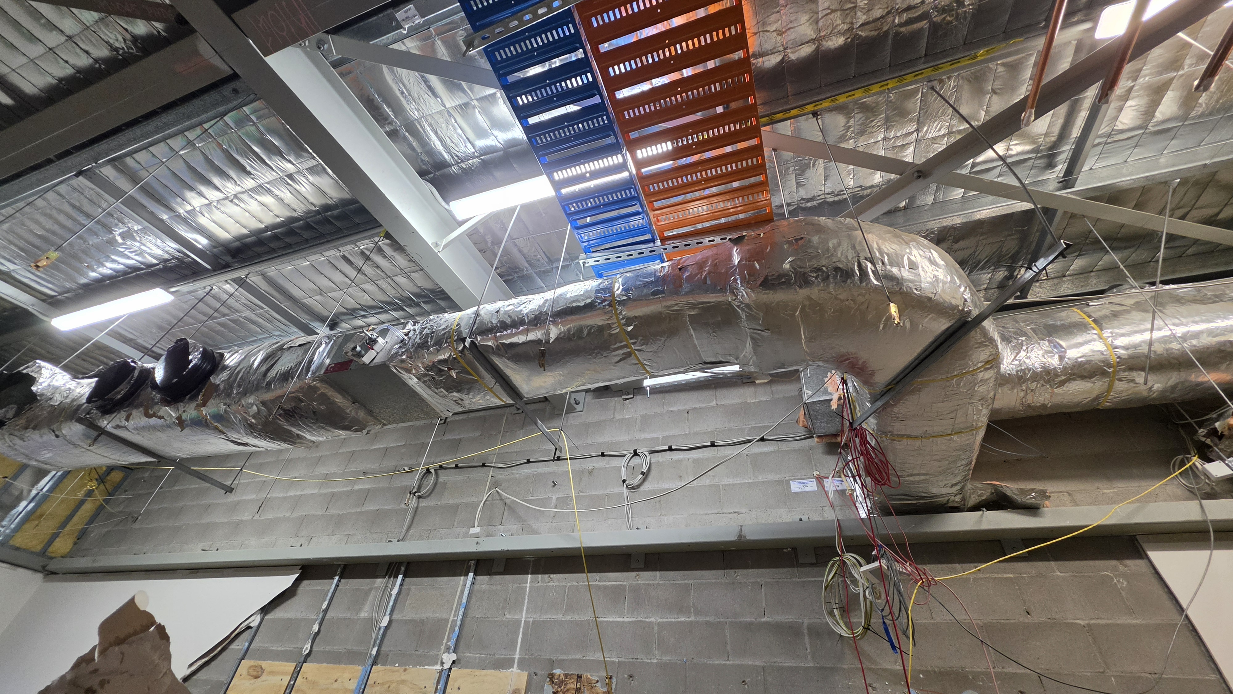 Suspended ceiling stripoff, Mackay