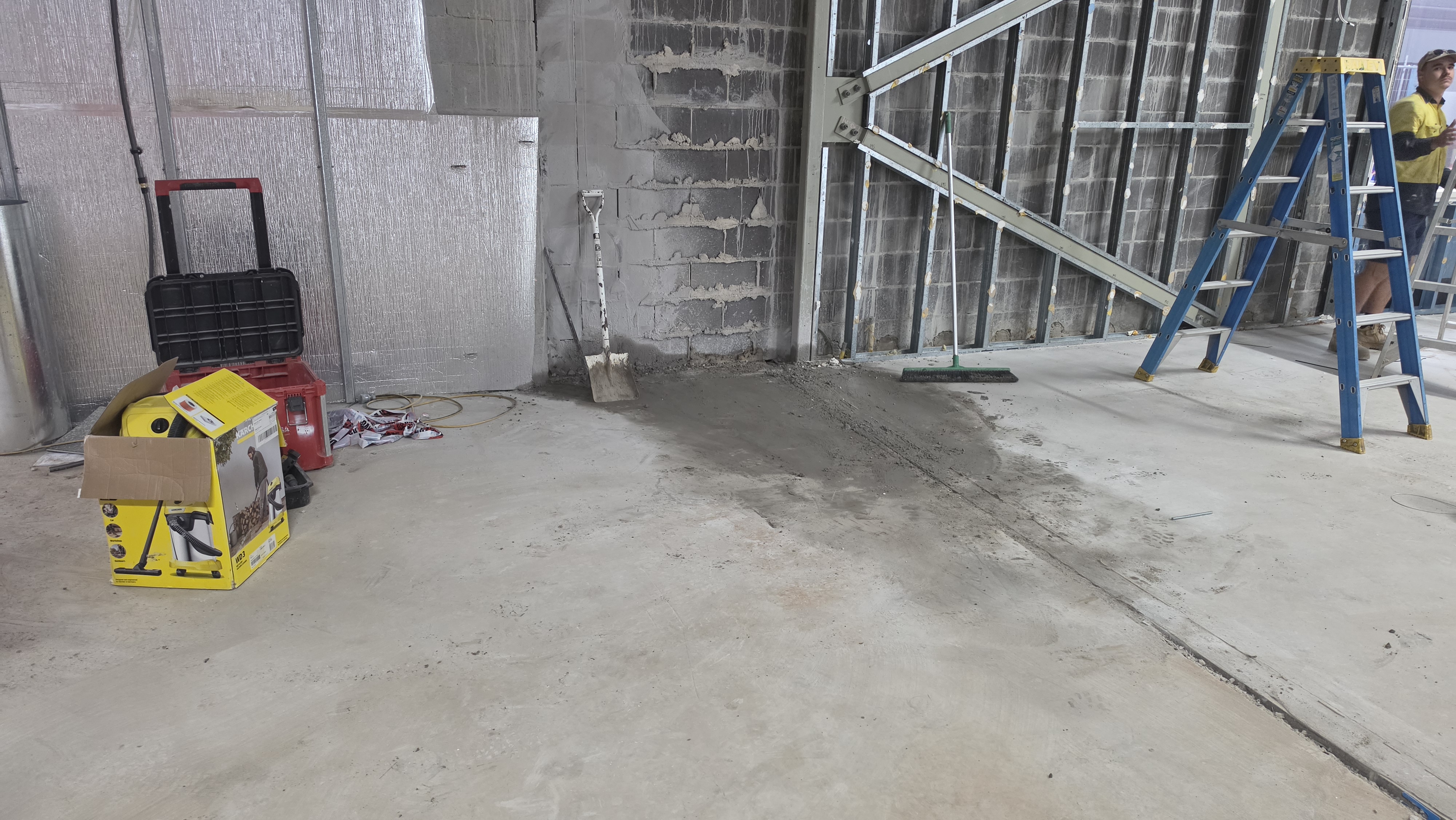 Concrete cleanup and surface prep, Mackay
